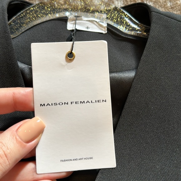 Maison femalien blazer with cut out details and buttons - Picture 6 of 6